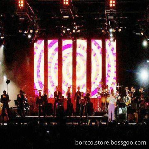 LED Curtain Screen Display, Indoor Stage Background, Super Lightweight